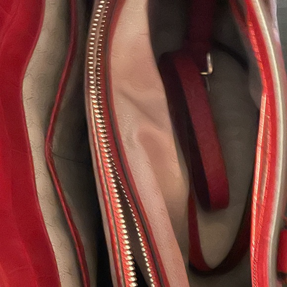 Genuine Michael Kors Red Crocodile Bag. Gorgeous piece in...